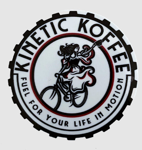Kinetic Koffee Sticker
