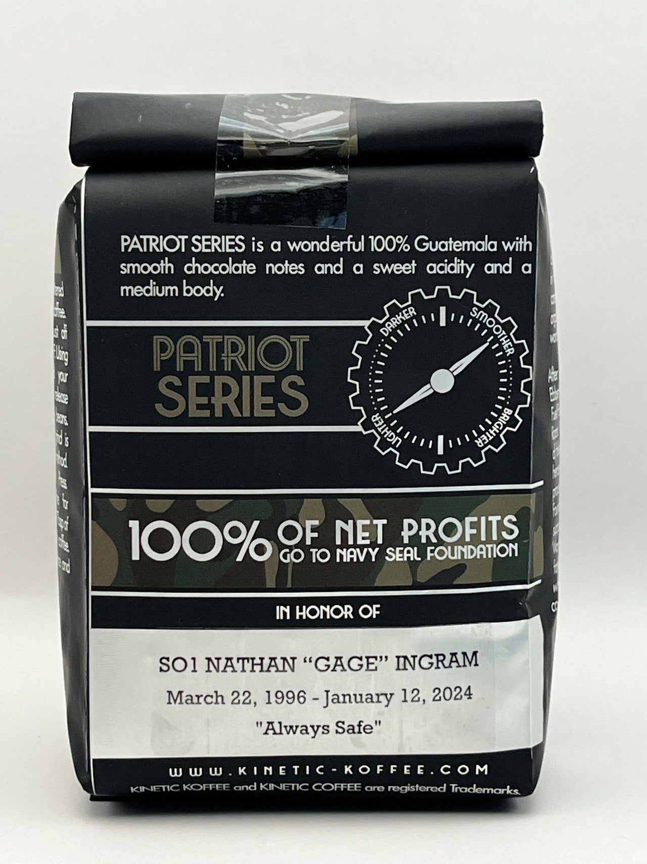 Frog Fuel Patriot Series - SO1 Nathan "Gage" Ingram
