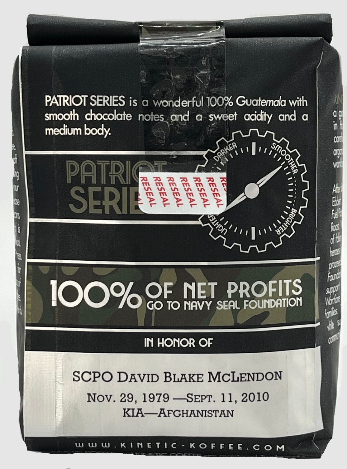 Frog Fuel Patriot Series - SCPO David Blake McLendon