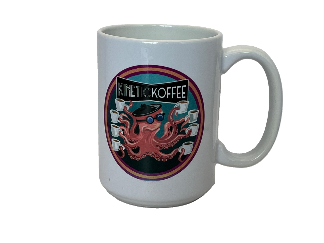 Kinetic Octopus 15oz Ceramic Stoneware Mug