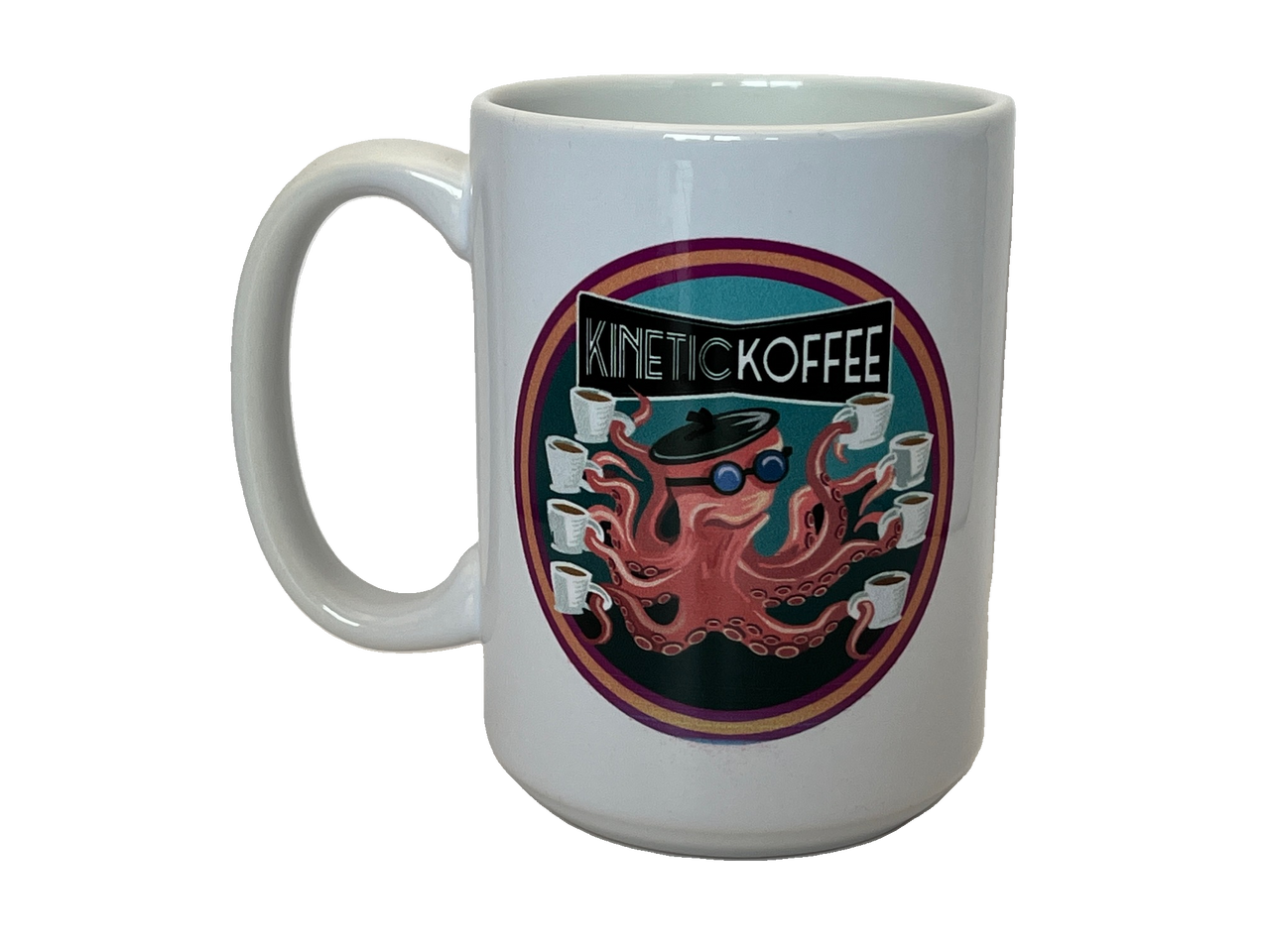 Kinetic Octopus 15oz Ceramic Stoneware Mug