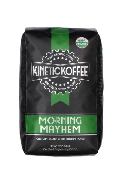 Kinetic Koffee Morning Mayhem-Custom Blend Dark Italian Roast